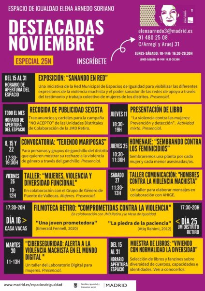Actividades por el 25 de Noviembre 2 Actividades 25N