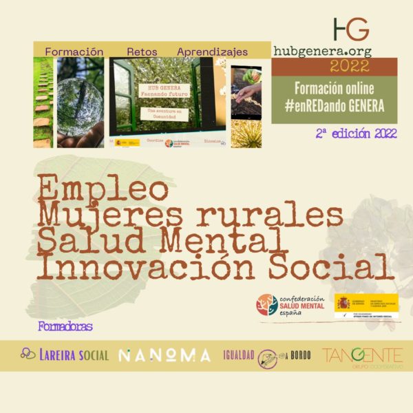 Participamos en el HUB Genera de la Confederación de Salud Mental de España 2 FQsO1RaXoAMefOG