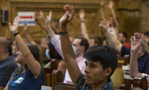 Tangente ha gestionado la facilitación y la comunicación de la Asamblea Ciudadana para el Clima 8 ACC