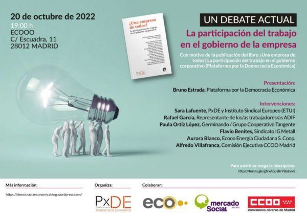 Tangente en el debate: "La participación del trabajo en el gobierno de la empresa" 2 photo 2022 10 07 11 53 54